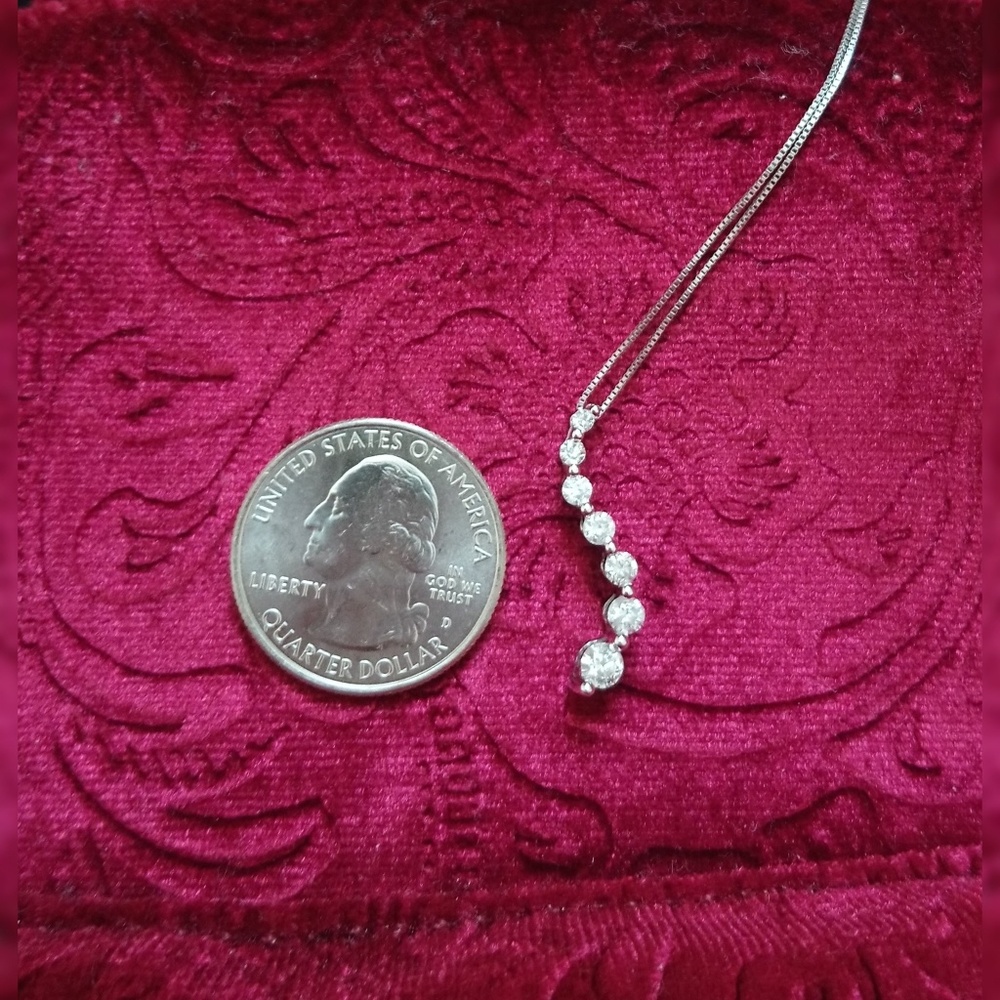 🚫SOLD🚫0.75 ct real diamond 14k gold journey - Picture 10 of 10